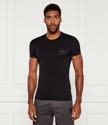T-shirt męski wiosenny Emporio Armani ze sklepu: Gomez Fashion Store w kategorii: T-shirty męskie - zdjęcie 874714-BD9-10338_EA255M000110M13