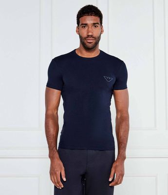 T-shirt męski casual na wiosnę Emporio Armani ze sklepu: Gomez Fashion Store w kategorii: T-shirty męskie - zdjęcie 874714-BD9-10338_EA255M000110R02