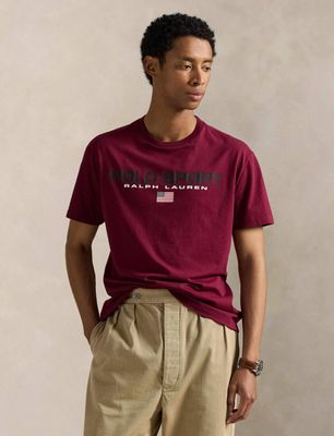 T-shirt męski na wiosnę Polo Ralph Lauren ze sklepu: Gomez Fashion Store w kategorii: T-shirty męskie - zdjęcie 874714-BD9-10338_PR255M00002828P