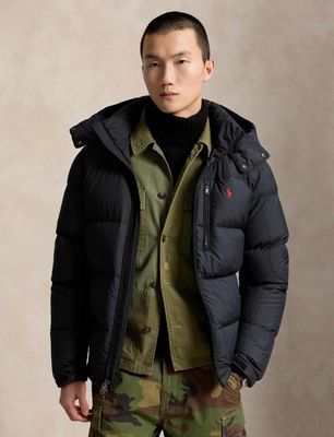 Kurtka męska zimowa Polo Ralph Lauren ze sklepu: Gomez Fashion Store w kategorii: Kurtki męskie - zdjęcie 874714-BD9-10338_PR255M000047B74