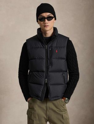 Kamizelka męska jesienna Polo Ralph Lauren ze sklepu: Gomez Fashion Store w kategorii: Kamizelki męskie - zdjęcie 874714-BD9-10338_PR255M000049B74