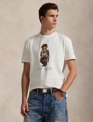 T-shirt męski na wiosnę Polo Ralph Lauren ze sklepu: Gomez Fashion Store w kategorii: T-shirty męskie - zdjęcie 874714-BD9-10338_PR255M00011652P