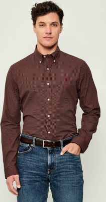 Koszula męska z kołnierzykiem button down Polo Ralph Lauren ze sklepu: Gomez Fashion Store w kategorii: Koszule męskie - zdjęcie 874714-BD9-10338_PR255M00012687P
