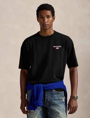 T-shirt męski na wiosnę Polo Ralph Lauren ze sklepu: Gomez Fashion Store w kategorii: T-shirty męskie - zdjęcie 874714-BD9-10338_PR255M000132C33