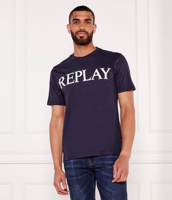 T-shirt męski Replay ze sklepu: Gomez Fashion Store w kategorii: T-shirty męskie - zdjęcie 874714-BD9-10338_RY255M000006A48