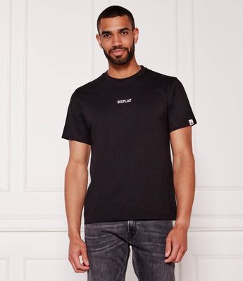 Replay - T-shirt męski na wiosnę ze sklepu: Gomez Fashion Store w kategorii: T-shirty męskie - zdjęcie 874714-BD9-10338_RY255M000012098