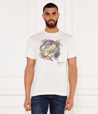 T-shirt męski młodzieżowy Replay ze sklepu: Gomez Fashion Store w kategorii: T-shirty męskie - zdjęcie 874714-BD9-10338_RY255M000013082