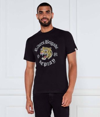 T-shirt męski wiosenny Replay ze sklepu: Gomez Fashion Store w kategorii: T-shirty męskie - zdjęcie 874714-BD9-10338_RY255M000019098