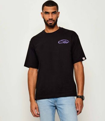T-shirt męski w stylu młodzieżowym casual Replay ze sklepu: Gomez Fashion Store w kategorii: T-shirty męskie - zdjęcie 874714-BD9-10338_RY255M000020098