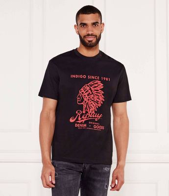 T-shirt męski młodzieżowy Replay ze sklepu: Gomez Fashion Store w kategorii: T-shirty męskie - zdjęcie 874714-BD9-10338_RY255M000026098