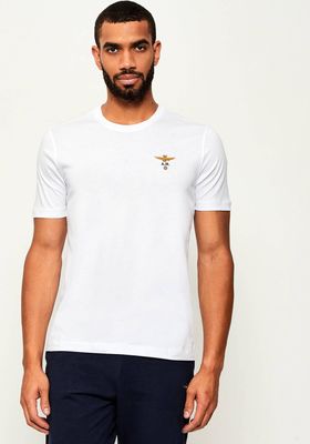 T-shirt męski wiosenny Aeronautica Militare ze sklepu: Gomez Fashion Store w kategorii: T-shirty męskie - zdjęcie 874714-BD9-10338_AM255M000007002
