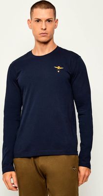 Aeronautica Militare - T-shirt męski ze sklepu: Gomez Fashion Store w kategorii: T-shirty męskie - zdjęcie 874714-BD9-10338_AM255M000009001