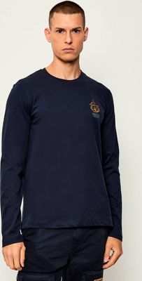T-shirt męski Aeronautica Militare ze sklepu: Gomez Fashion Store w kategorii: T-shirty męskie - zdjęcie 874714-BD9-10338_AM255M000011001