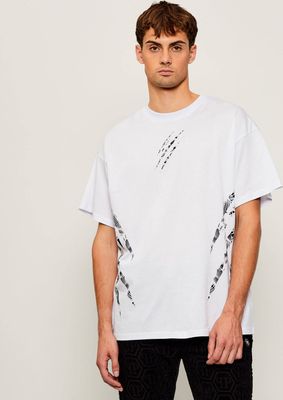 T-shirt męski Plein Sport ze sklepu: Gomez Fashion Store w kategorii: T-shirty męskie - zdjęcie 874714-BD9-10338_PS255M000020101