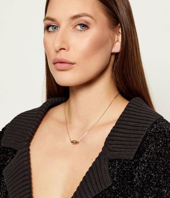 Naszyjnik TORY BURCH ze sklepu: Gomez Fashion Store w kategorii: Naszyjniki - zdjęcie 874714-BD9-10338_TO255W000034200
