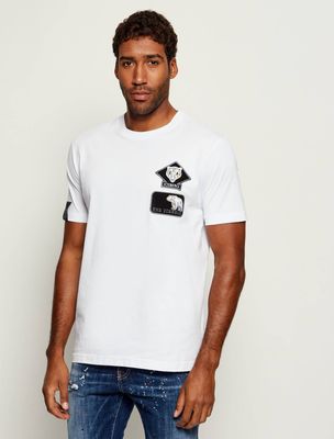Iceberg - T-shirt męski na wiosnę ze sklepu: Gomez Fashion Store w kategorii: T-shirty męskie - zdjęcie 874714-BD9-10338_II255M000022101