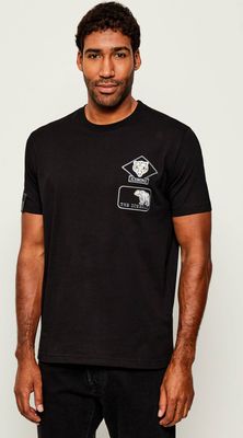 T-shirt męski w stylu młodzieżowym Iceberg ze sklepu: Gomez Fashion Store w kategorii: T-shirty męskie - zdjęcie 874714-BD9-10338_II255M000022900
