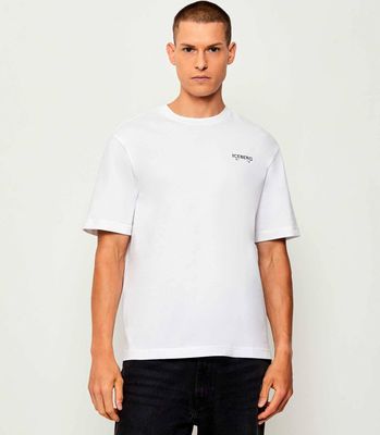 T-shirt męski casual Iceberg ze sklepu: Gomez Fashion Store w kategorii: T-shirty męskie - zdjęcie 874714-BD9-10338_II255M000025101