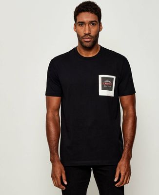 T-shirt męski młodzieżowy Iceberg ze sklepu: Gomez Fashion Store w kategorii: T-shirty męskie - zdjęcie 874714-BD9-10338_II255M000028900