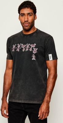 T-shirt męski Iceberg ze sklepu: Gomez Fashion Store w kategorii: T-shirty męskie - zdjęcie 874714-BD9-10338_II255M000030900