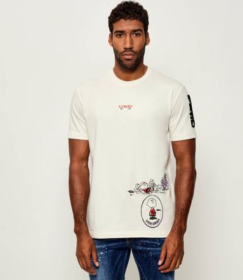 T-shirt męski na wiosnę Iceberg ze sklepu: Gomez Fashion Store w kategorii: T-shirty męskie - zdjęcie 874714-BD9-10338_II255M000032A68