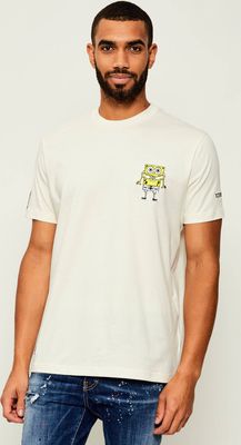 T-shirt męski młodzieżowy Iceberg ze sklepu: Gomez Fashion Store w kategorii: T-shirty męskie - zdjęcie 874714-BD9-10338_II255M000033A68