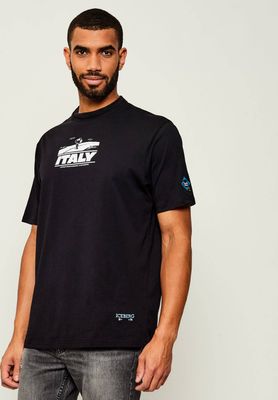 T-shirt męski Iceberg ze sklepu: Gomez Fashion Store w kategorii: T-shirty męskie - zdjęcie 874714-BD9-10338_II255M000035900