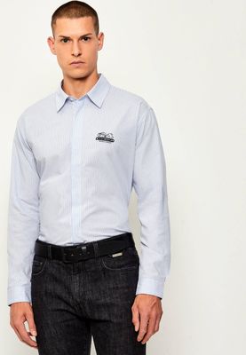 Iceberg - Koszula męska z klasycznym kołnierzykiem ze sklepu: Gomez Fashion Store w kategorii: Koszule męskie - zdjęcie 874714-BD9-10338_II255M000036A69