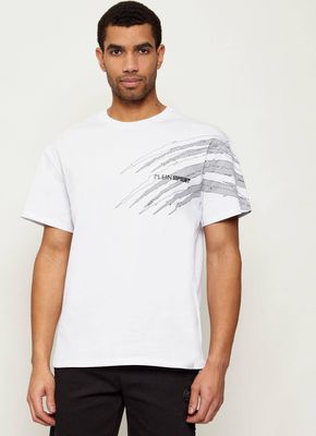 T-shirt męski wiosenny Plein Sport ze sklepu: Gomez Fashion Store w kategorii: T-shirty męskie - zdjęcie 874714-BD9-10338_PS255M000029101