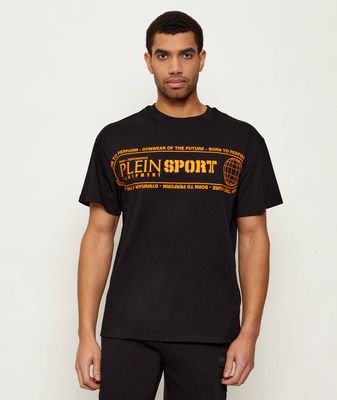 T-shirt męski Plein Sport ze sklepu: Gomez Fashion Store w kategorii: T-shirty męskie - zdjęcie 874714-BD9-10338_PS255M000030109