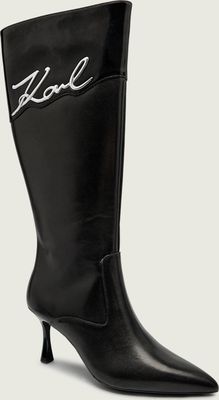 Karl Lagerfeld - Kozaki damskie zimowe ze sklepu: Gomez Fashion Store w kategorii: Kozaki damskie - zdjęcie 874714-BD9-10338_KL255W000006000
