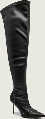 Kozaki damskie na zimę Karl Lagerfeld ze sklepu: Gomez Fashion Store w kategorii: Kozaki damskie - zdjęcie 874714-BD9-10338_KL255W000010099