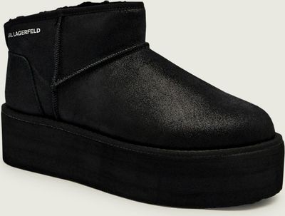 Śniegowce damskie na zimę Karl Lagerfeld ze sklepu: Gomez Fashion Store w kategorii: Śniegowce damskie - zdjęcie 874714-BD9-10338_KL255W000044C27