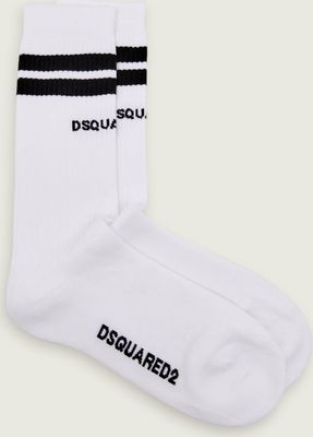 Skarpetki męskie Dsquared2 ze sklepu: Gomez Fashion Store w kategorii: Skarpetki męskie - zdjęcie 874714-BD9-10338_DB255M000004110
