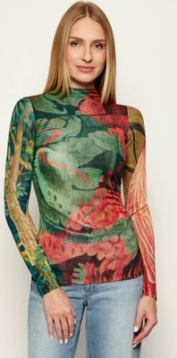 Desigual - Bluzka damska jesienna ze sklepu: Gomez Fashion Store w kategorii: Bluzki damskie - zdjęcie 874714-BD9-10338_DU255W000087A09