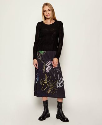 Sukienka jesienna Desigual ze sklepu: Gomez Fashion Store w kategorii: Sukienki - zdjęcie 874714-BD9-10338_DU255W000063002