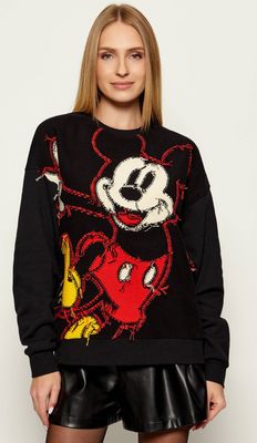 Desigual - Sweter damski casual na zimę ze sklepu: Gomez Fashion Store w kategorii: Swetry damskie - zdjęcie 874714-BD9-10338_DU255W000081002