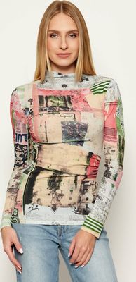 Sweter damski Desigual ze sklepu: Gomez Fashion Store w kategorii: Swetry damskie - zdjęcie 874714-BD9-10338_DU255W000078919