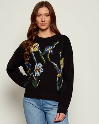 Sweter damski casual Desigual ze sklepu: Gomez Fashion Store w kategorii: Swetry damskie - zdjęcie 874714-BD9-10338_DU255W000076002