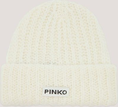 Pinko - Czapka zimowa damska ze sklepu: Gomez Fashion Store w kategorii: Czapki zimowe damskie - zdjęcie 874714-BD9-10338_PI255W000004542