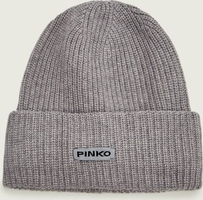 Czapka zimowa damska Pinko ze sklepu: Gomez Fashion Store w kategorii: Czapki zimowe damskie - zdjęcie 874714-BD9-10338_PI255W000008A54