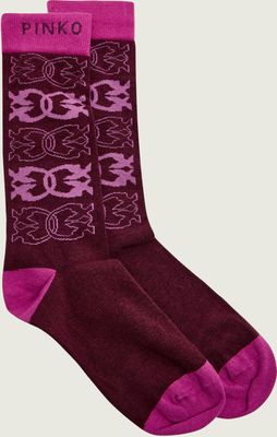 Skarpetki damskie casualowe Pinko ze sklepu: Gomez Fashion Store w kategorii: Skarpetki damskie - zdjęcie 874714-BD9-10338_PI255W000016D96