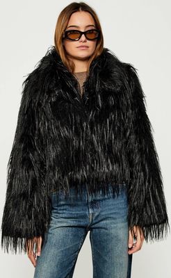Futro damskie casual Pinko ze sklepu: Gomez Fashion Store w kategorii: Futra damskie - zdjęcie 874714-BD9-10338_PI255W000074099