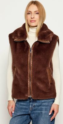 Kamizelka damska Pinko ze sklepu: Gomez Fashion Store w kategorii: Kamizelki damskie - zdjęcie 874714-BD9-10338_PI255W000078734