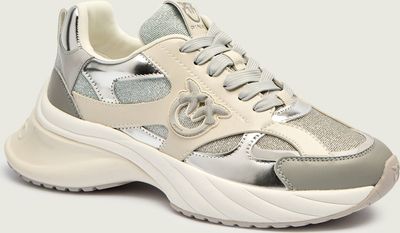 Buty sportowe damskie na wiosnę Pinko ze sklepu: Gomez Fashion Store w kategorii: Buty sportowe damskie - zdjęcie 874714-BD9-10338_PI255W000099082