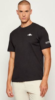 Replay - T-shirt męski w sportowym stylu ze sklepu: Gomez Fashion Store w kategorii: T-shirty męskie - zdjęcie 874714-BD9-10338_RY255M000048098