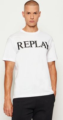 T-shirt męski młodzieżowy na wiosnę Replay ze sklepu: Gomez Fashion Store w kategorii: T-shirty męskie - zdjęcie 874714-BD9-10338_RY255M000050A01