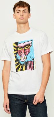 T-shirt męski młodzieżowy Replay ze sklepu: Gomez Fashion Store w kategorii: T-shirty męskie - zdjęcie 874714-BD9-10338_RY255M000051A01