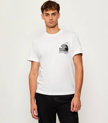 T-shirt męski młodzieżowy na wiosnę Replay ze sklepu: Gomez Fashion Store w kategorii: T-shirty męskie - zdjęcie 874714-BD9-10338_RY255M000054A01