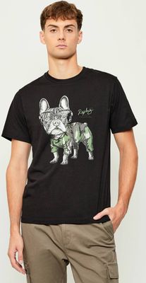 T-shirt męski w stylu młodzieżowym Replay ze sklepu: Gomez Fashion Store w kategorii: T-shirty męskie - zdjęcie 874714-BD9-10338_RY255M000055098